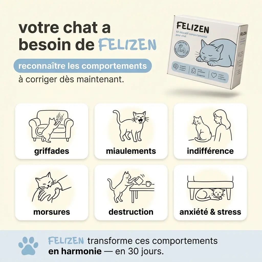 Felizen® - Le kit éducatif préféré des chats