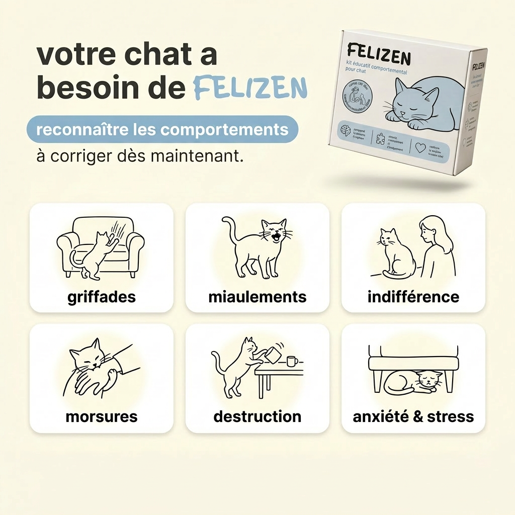 Felizen® - Le kit éducatif préféré des chats
